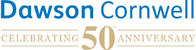 dawson cornwell 50th logo 2